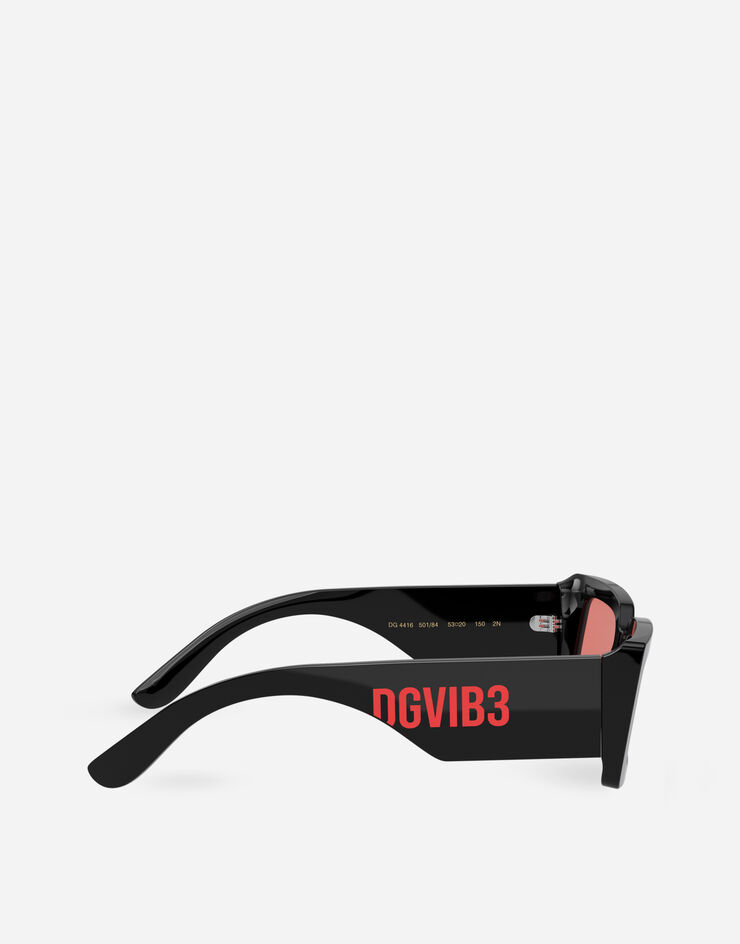 Dolce & Gabbana نظارة شمسية DG VIB3 أسود VG4416VP184