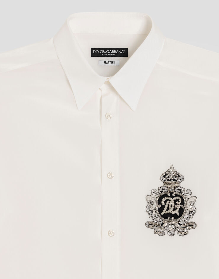 Dolce & Gabbana Crêpe de chine shirt Dolce & Gabbana Crêpe de chine shirt G5ML1ZFU1U7