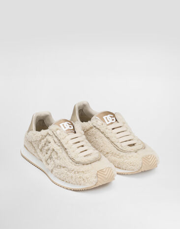Dolce & Gabbana DG Cushion sheepskin sneakers Multicolor CK2288AI988