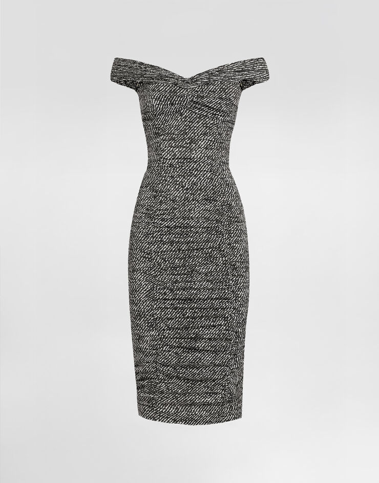 Dolce & Gabbana Silk dress Multicolor F6TWBTFSA72