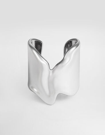 Dolce & Gabbana Rigid cuff bracelet Silver WBQ2R3W1111