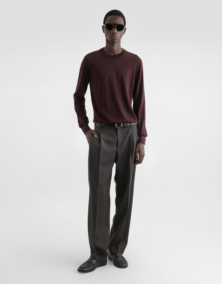 Dolce & Gabbana Cashmere pullover Bordeaux GXX02TJBW05