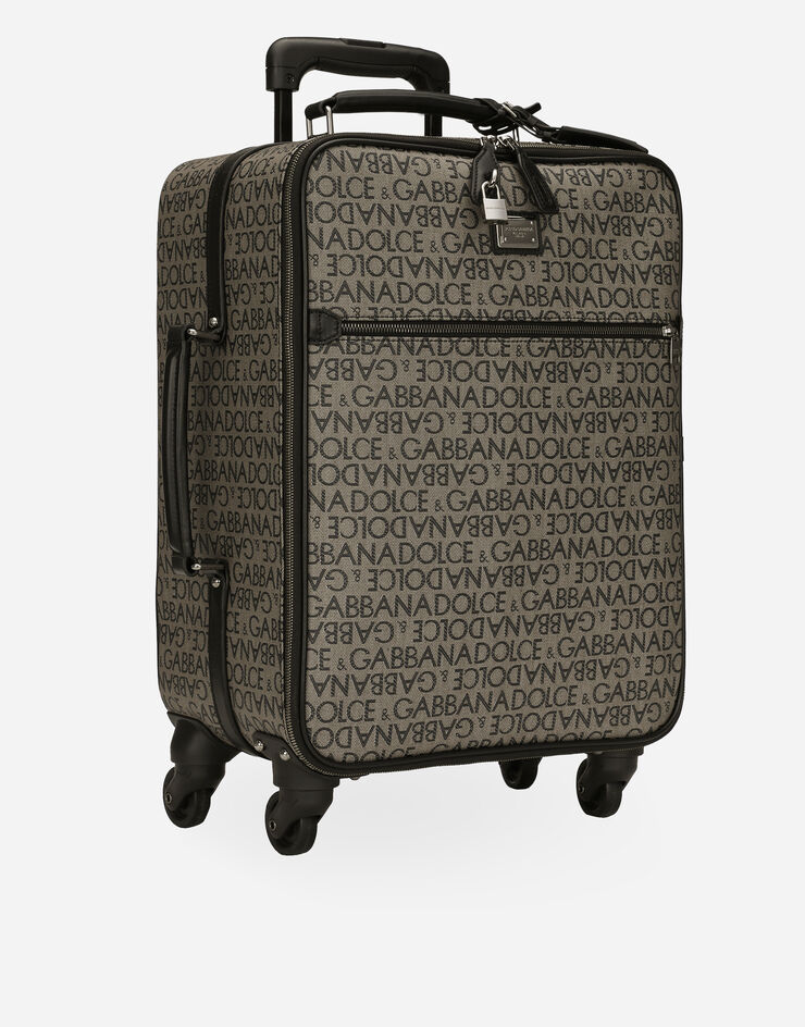 Dolce&Gabbana Trolley aus beschichtetem Jacquard Mehrfarbig BM2270AJ705