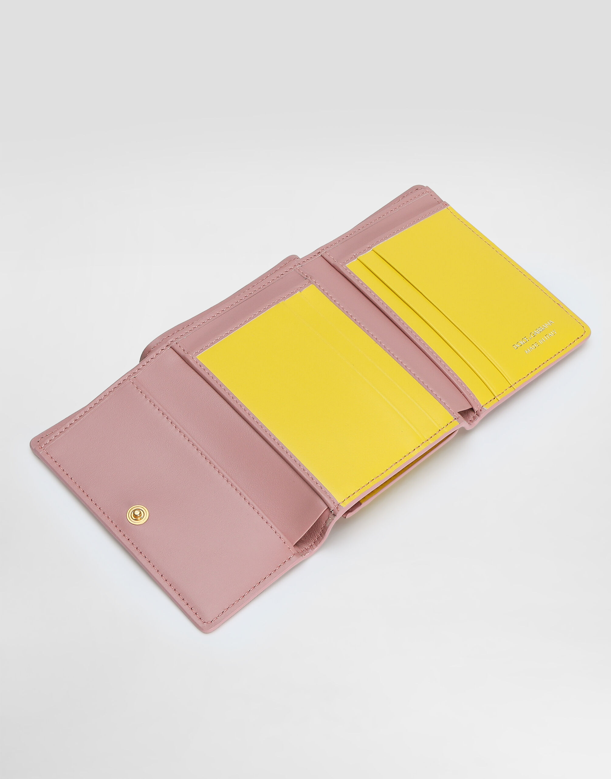 Multicolorのウィメンズ Calfskin wallet with DG logo Multicolorのウィメンズ Calfskin wallet with DG logo