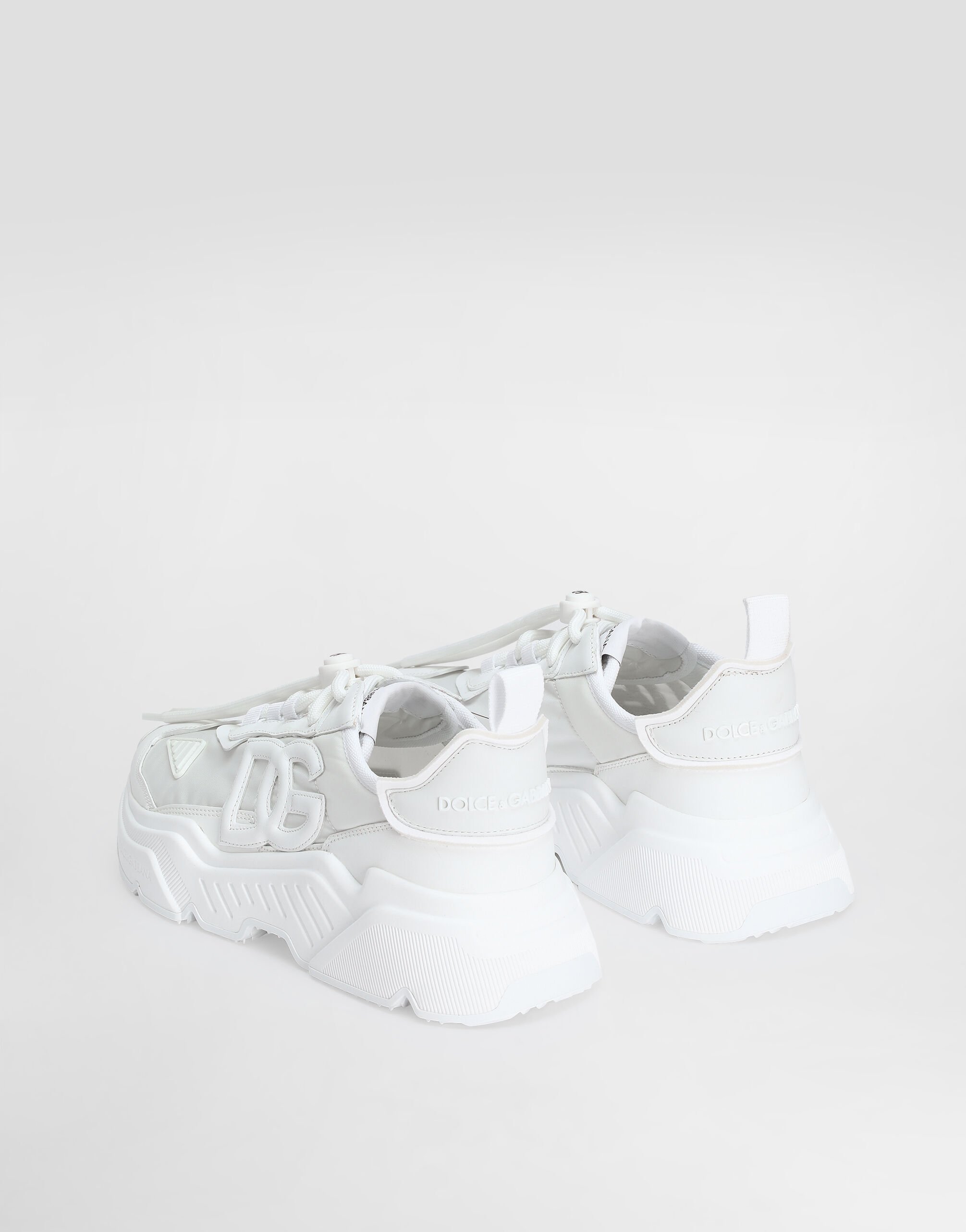 スニーカー DOLCE  GABBANA Women Sneakers CK2203A6L81HK5JF White DOLCE & GABBANA chaussures femme White calfskin Daymaster
