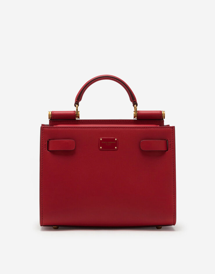Dolce & Gabbana Small calfskin Sicily 62 bag RED BB6836B5671