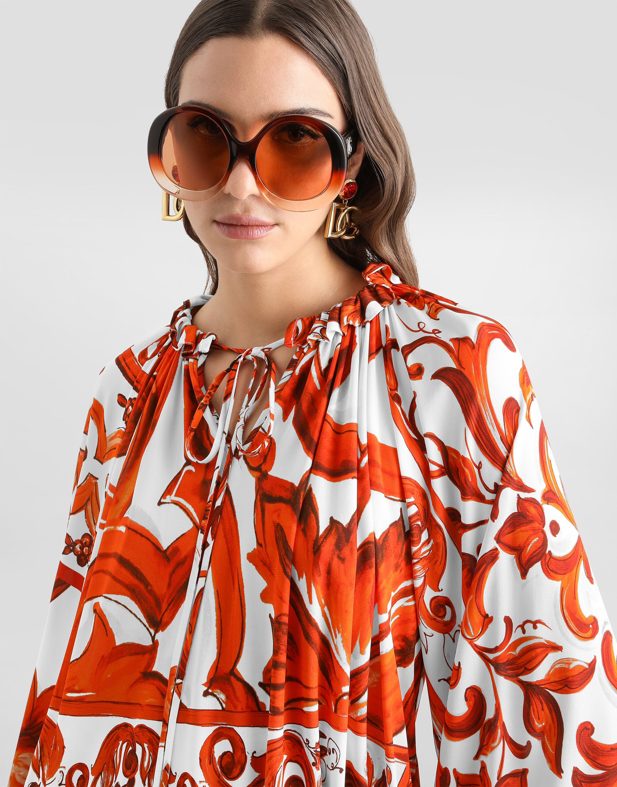 BLUSA in Multicolor for Women | Dolce&Gabbana® US