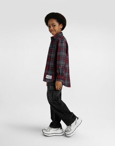 Dolce & Gabbana Tartan shirt Multicolor L44S57FQMFZ