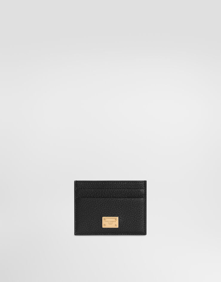 Dolce & Gabbana Calfskin card holder Dolce & Gabbana Calfskin card holder Black BI0330A0841