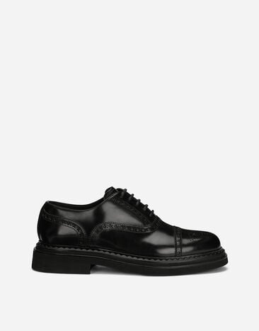 Dolce & Gabbana Zapato Oxford en piel de becerro cepillada Negro A20170A1203