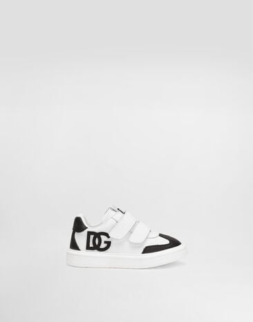 Dolce & Gabbana DG Original calfskin low-top sneakers with DG logo Multicolor DN0205A1048