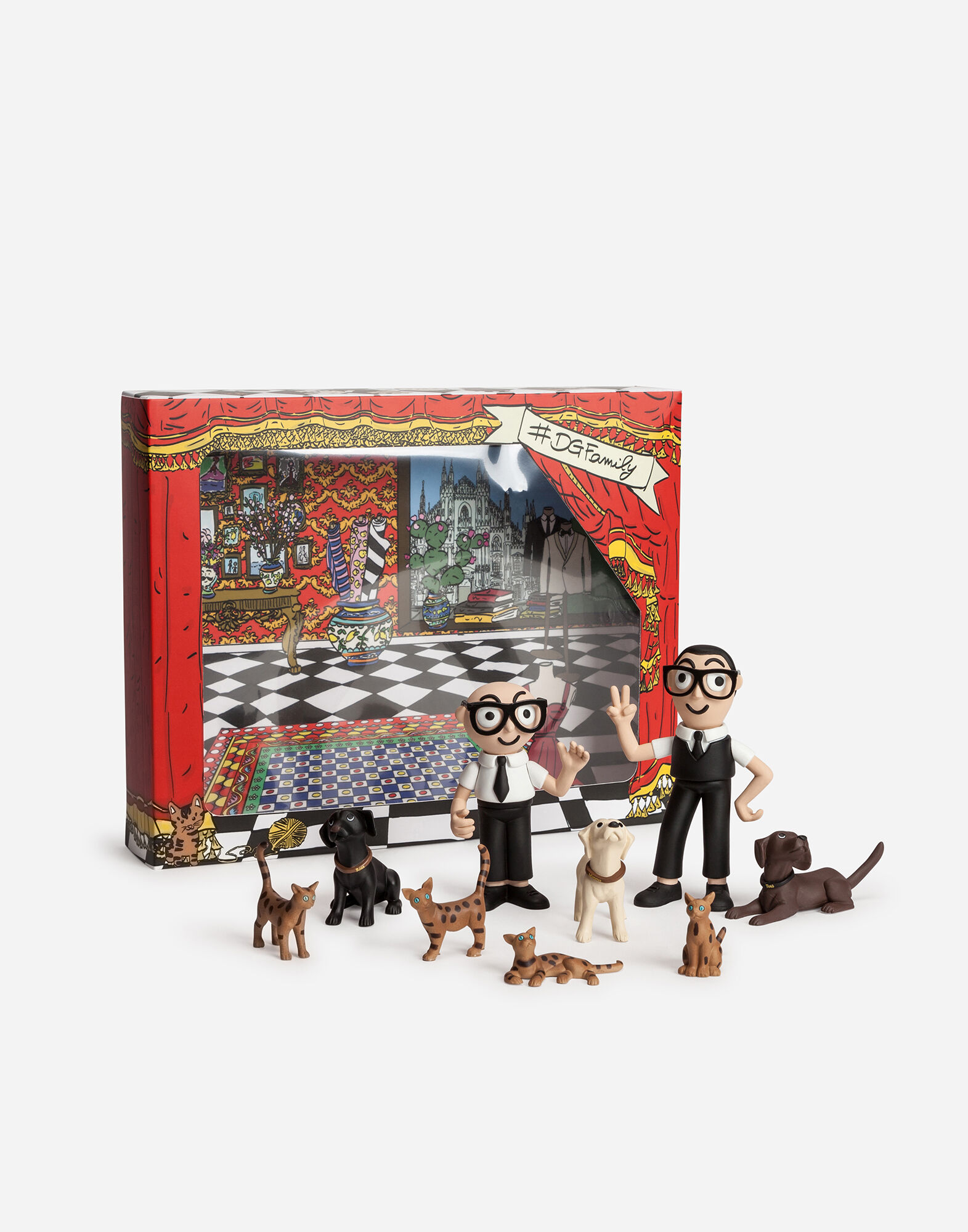 DG Family toys in Multicolor for Dolce Gabbana US
