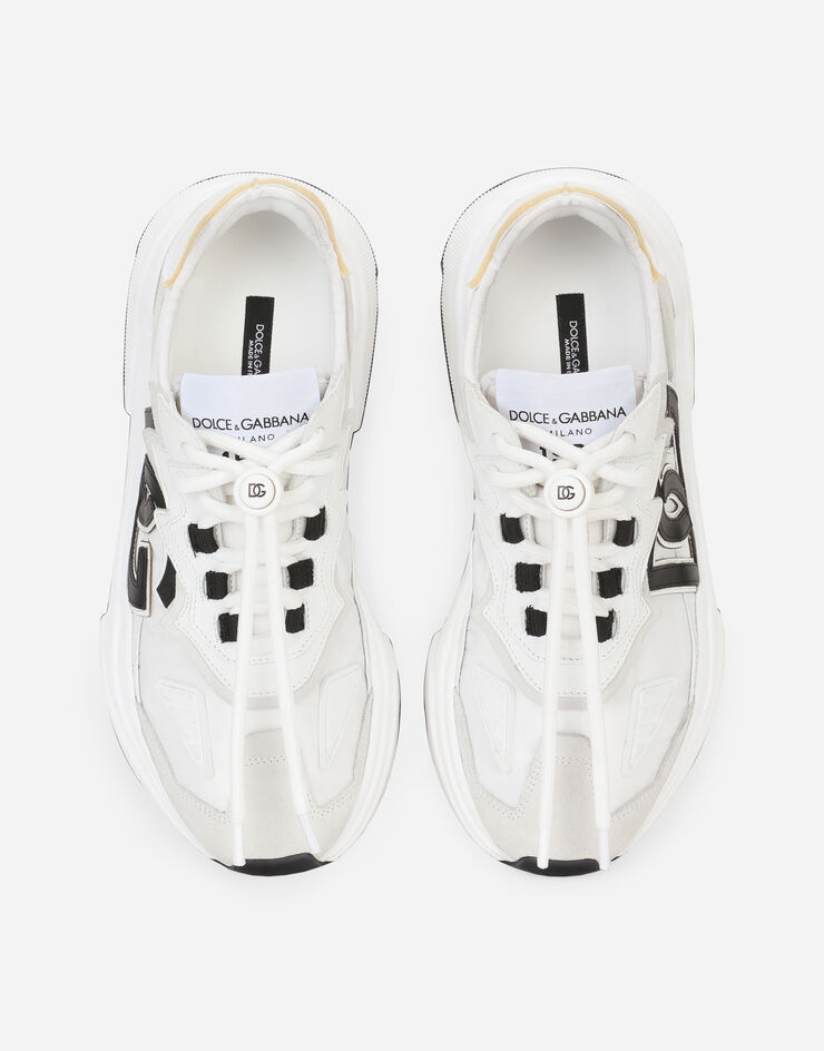 Dolce & Gabbana Mixed-material Daymaster sneakers White CK1908AQ040