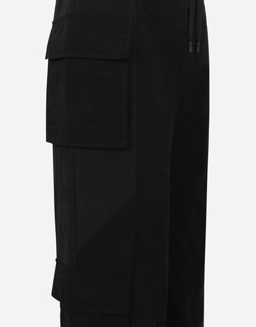 Dolce & Gabbana سروال للركض كارغو RAZER أسود I3AJDMGH934