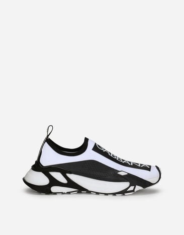 Dolce & Gabbana Stretch mesh Fast sneakers Black/Silver CS1863AO223