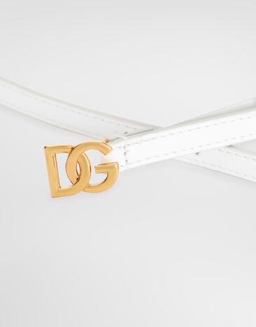 Dolce & Gabbana Calfskin belt White BE1588AK274