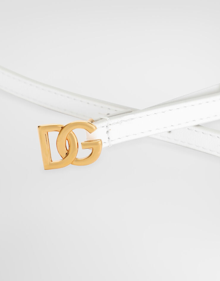 Dolce & Gabbana Calfskin belt White BE1588AK274
