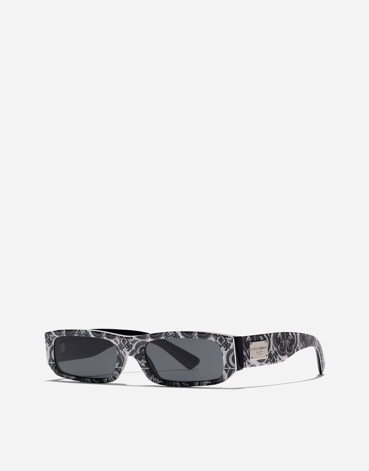 Dolce & Gabbana Black Maiolica sunglasses Black maiolica print VG400NVP887