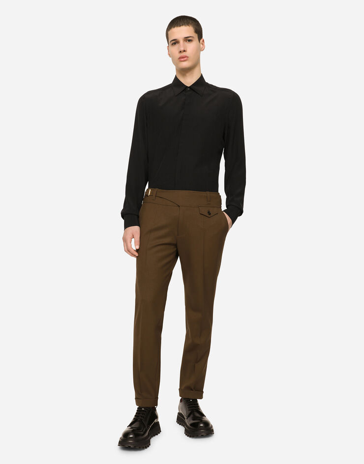 Dolce & Gabbana PANTALONE ブラウン G6KRMTFUBE7