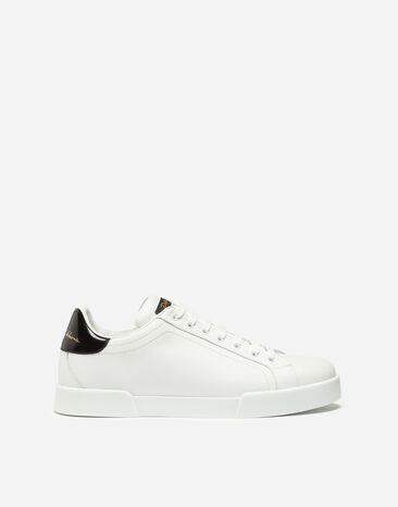 Dolce&Gabbana Leather Portofino sneakers - Men WHITE CS1558AS842
