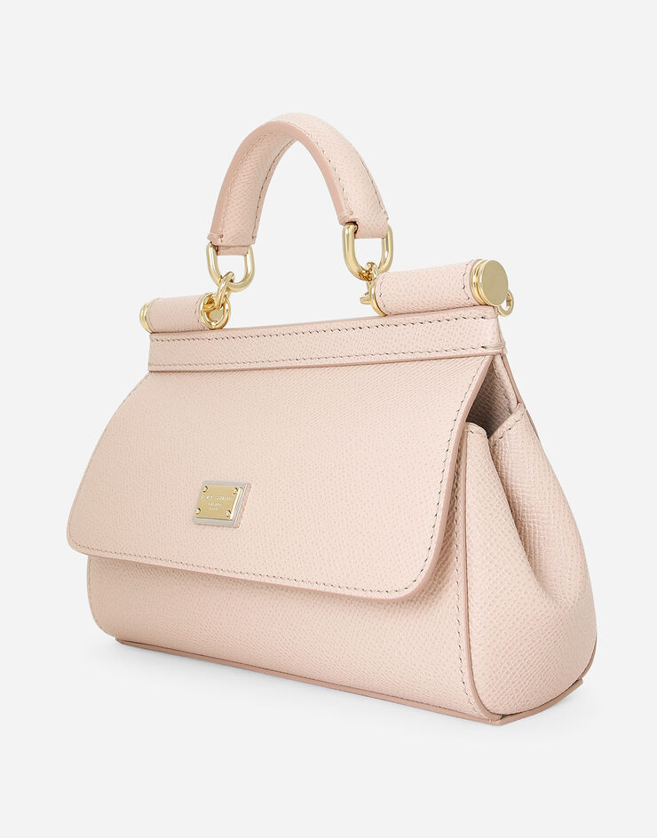 Dolce & Gabbana Bolso de mano Sicily pequeño Rosa BB7116B1001