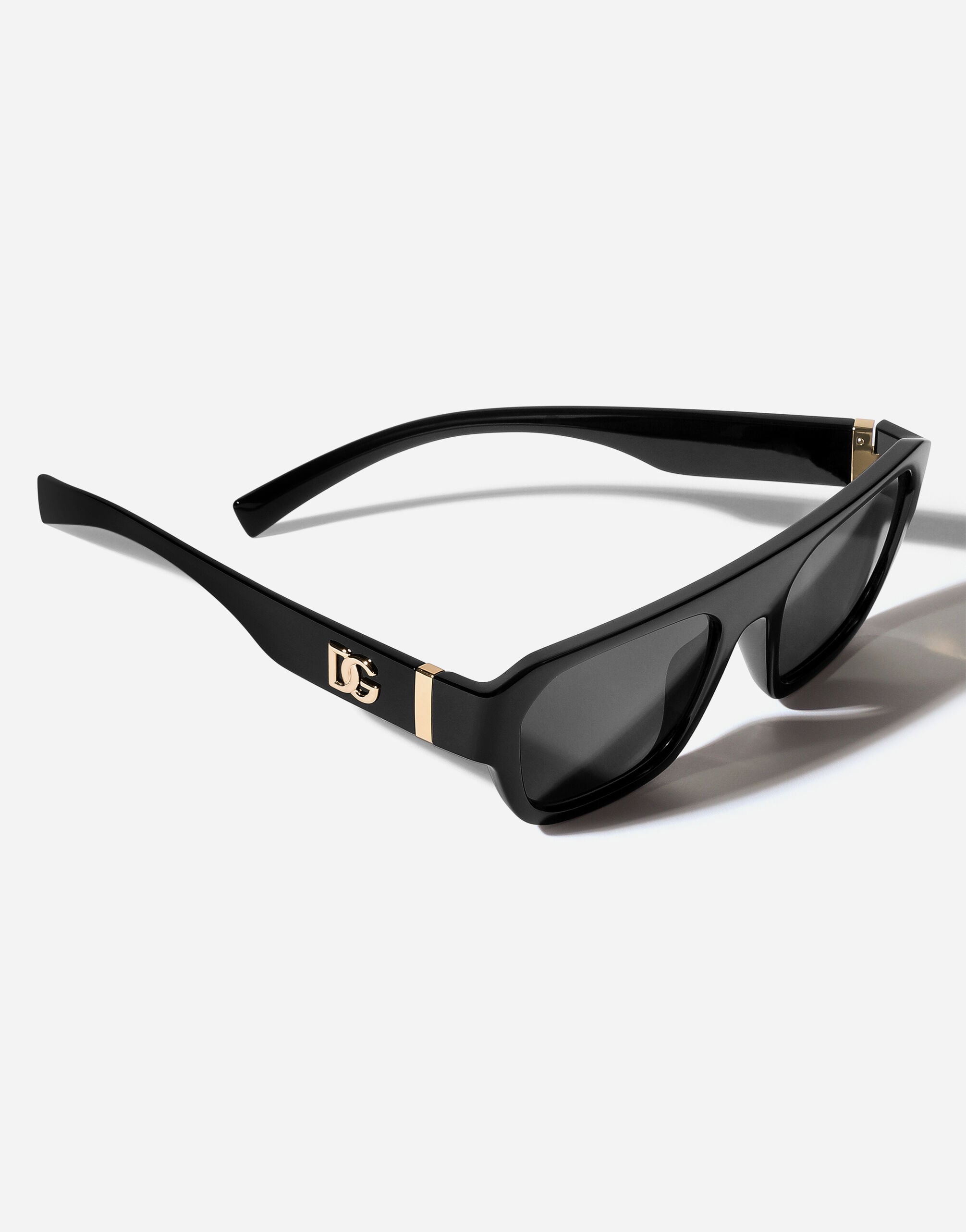 Blackのウィメンズ DG クロスド サングラス | Dolce&Gabbana®