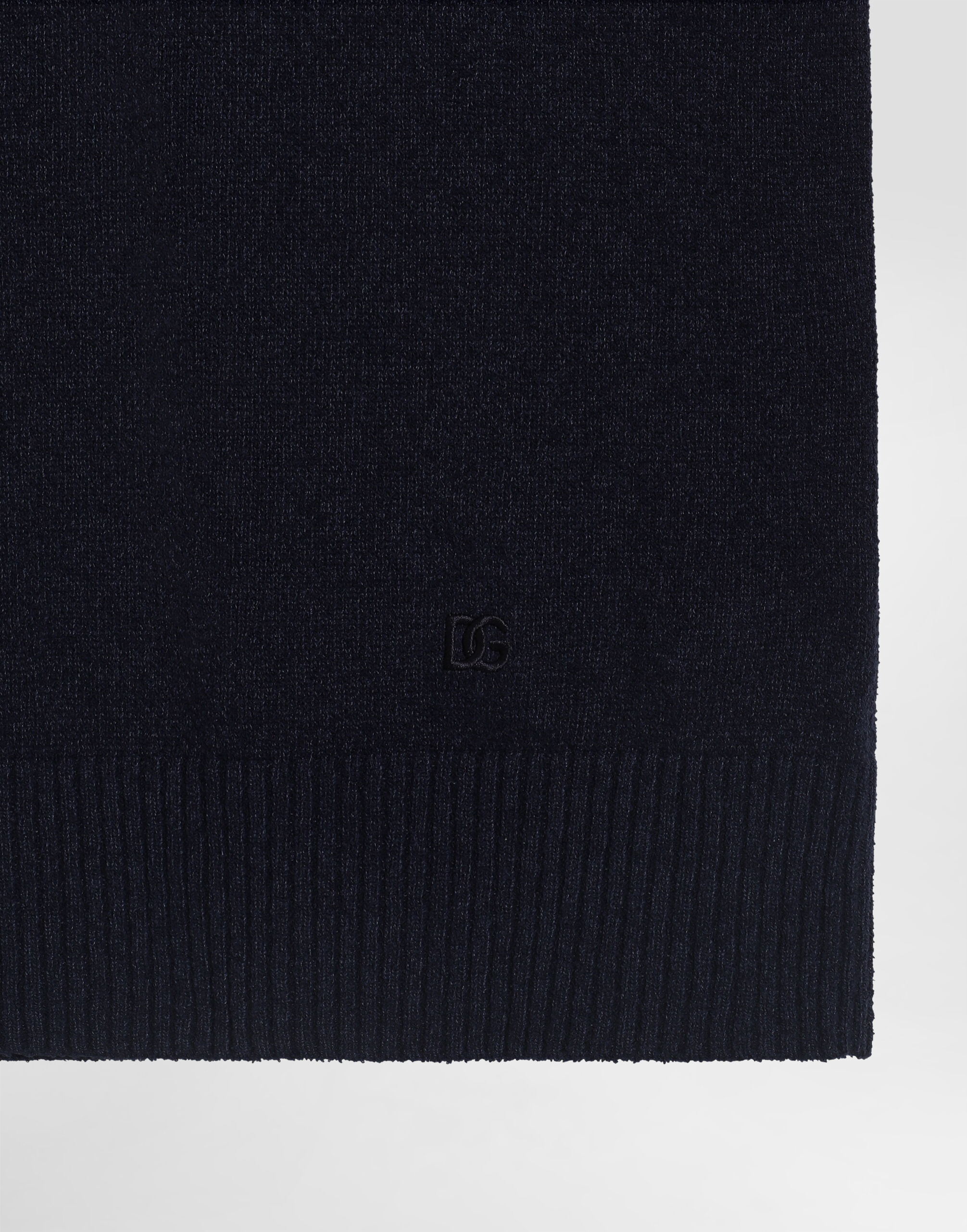 Cotton knit polo shirt in Blue for Men | Dolce&Gabbana® US