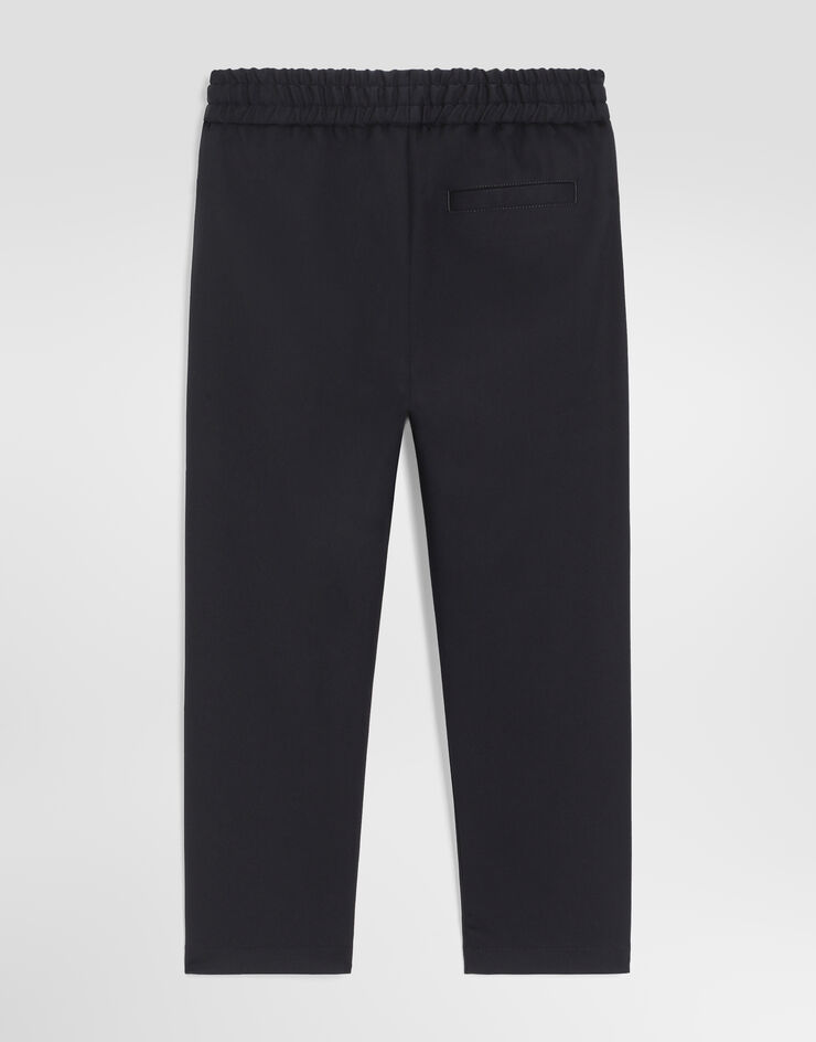 Dolce & Gabbana Techno gabardine trousers Dolce & Gabbana Techno gabardine trousers Blue L45P52FUZEM