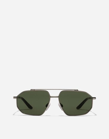 Dolce & Gabbana نظارة شمسية Metal Classic رصاصي VG2328VM471