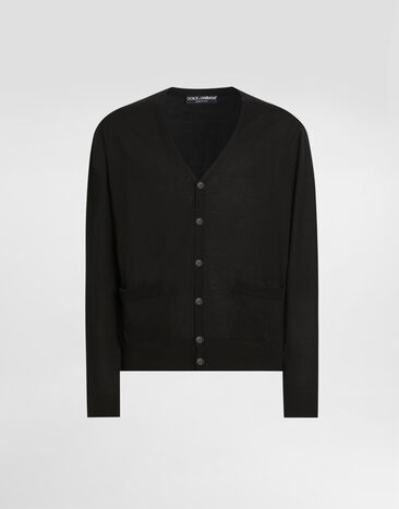 Dolce & Gabbana Cashmere cardigan Dolce & Gabbana Cashmere cardigan Black GXV01TJBW05