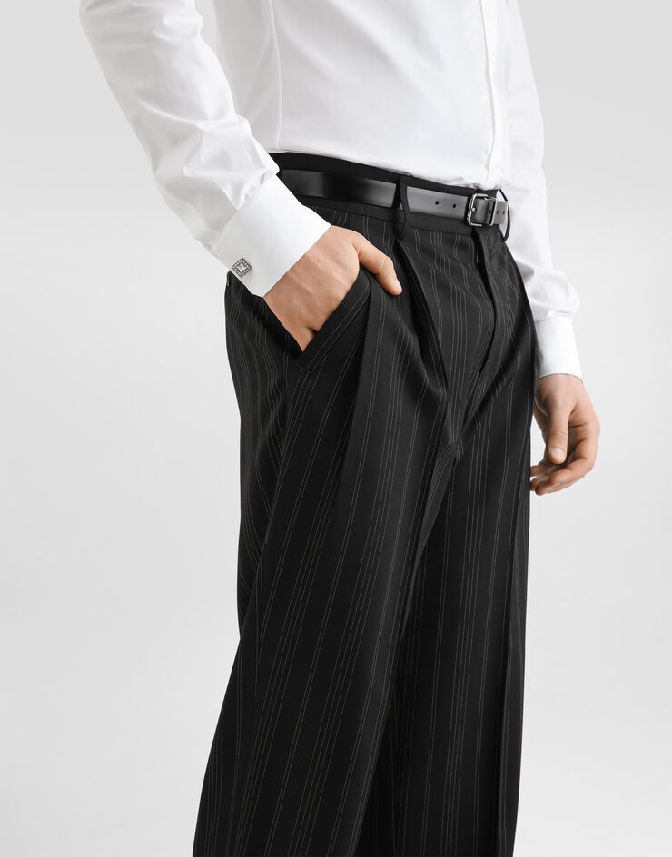 Dolce & Gabbana Pinstripe wool trousers Dolce & Gabbana Pinstripe wool trousers GP0N2TFRZAR