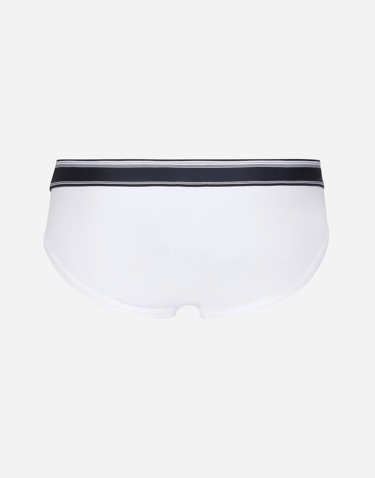 Dolce & Gabbana Mid-length two-way stretch cotton briefs two-pack 멀티 컬러 M9D75JOUAIG