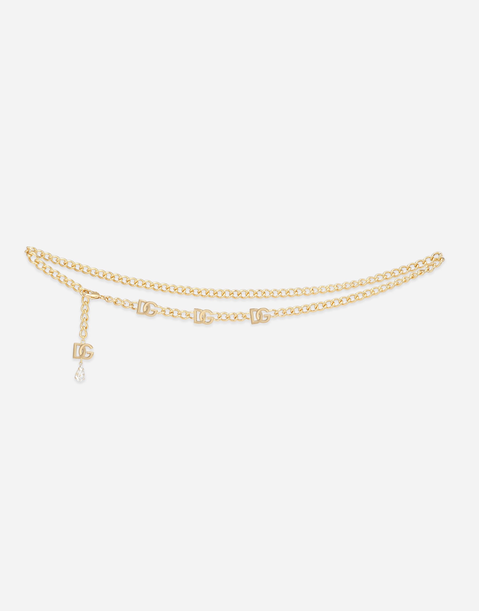 Dolce and gabbana chain belt hotsell