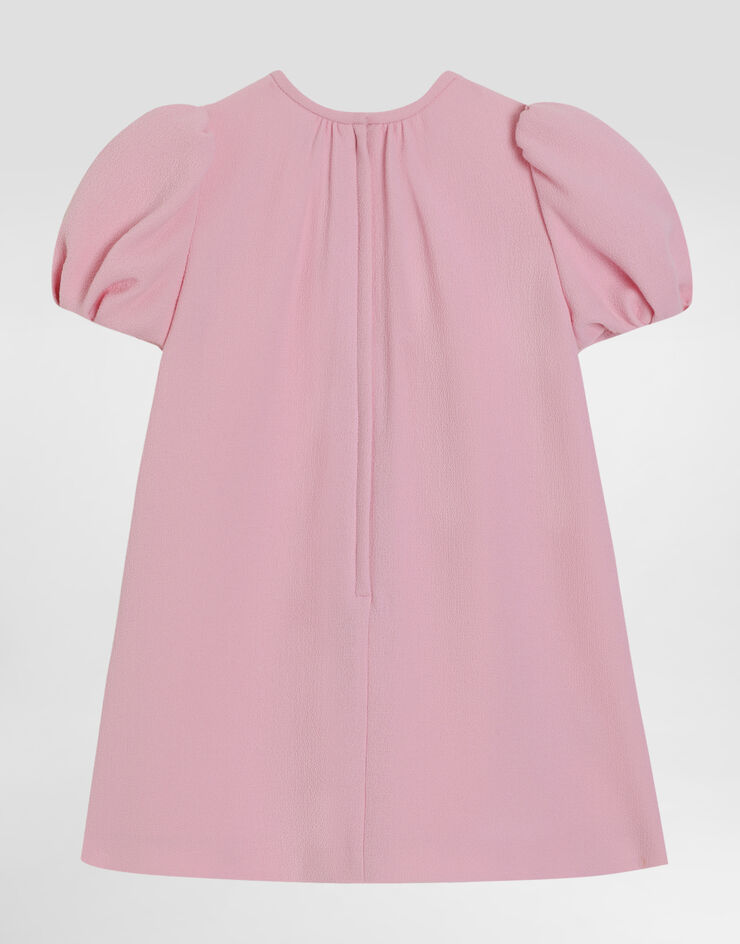 Dolce & Gabbana Wool crepe dress Pink L54DF0FU2TZ