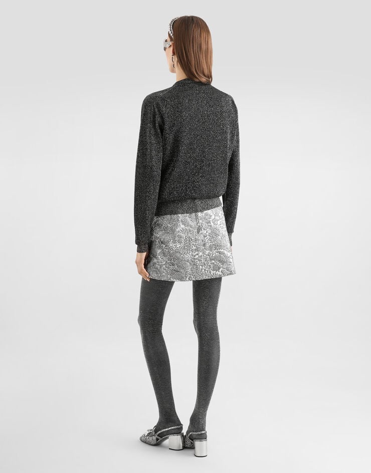 Dolce & Gabbana Metallic viscose tank top Dolce & Gabbana Metallic viscose tank top Multicolor FXT74TJGMCE