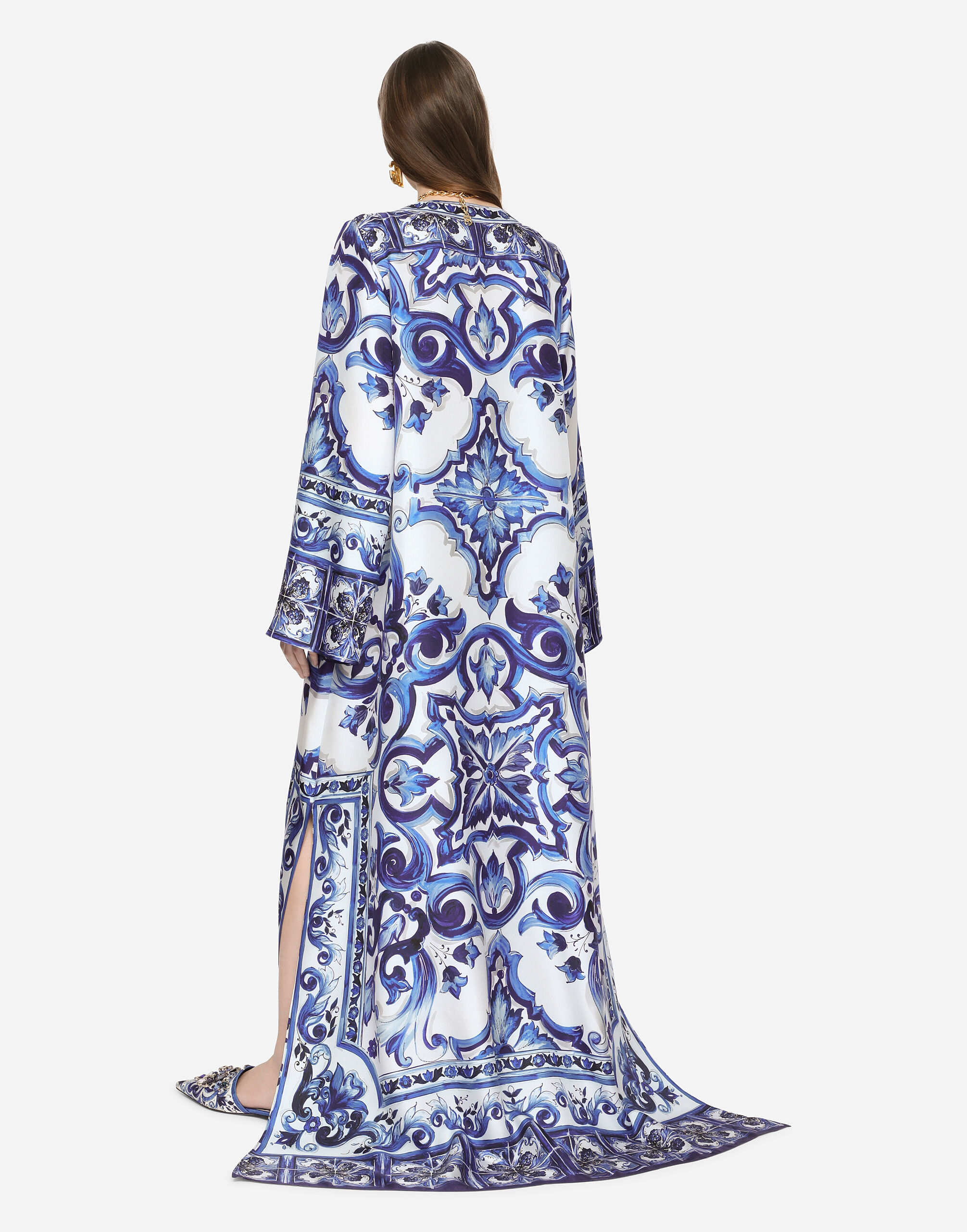 Caftan violet et doré outlet
