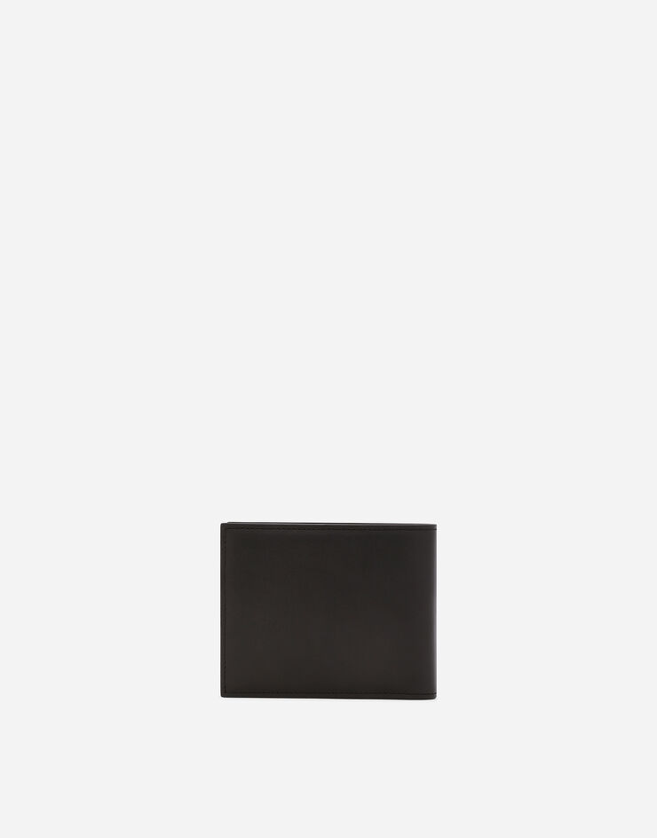Dolce & Gabbana Бумажник из телячьей кожи наппа с логотипом DG черный BP3102AW576