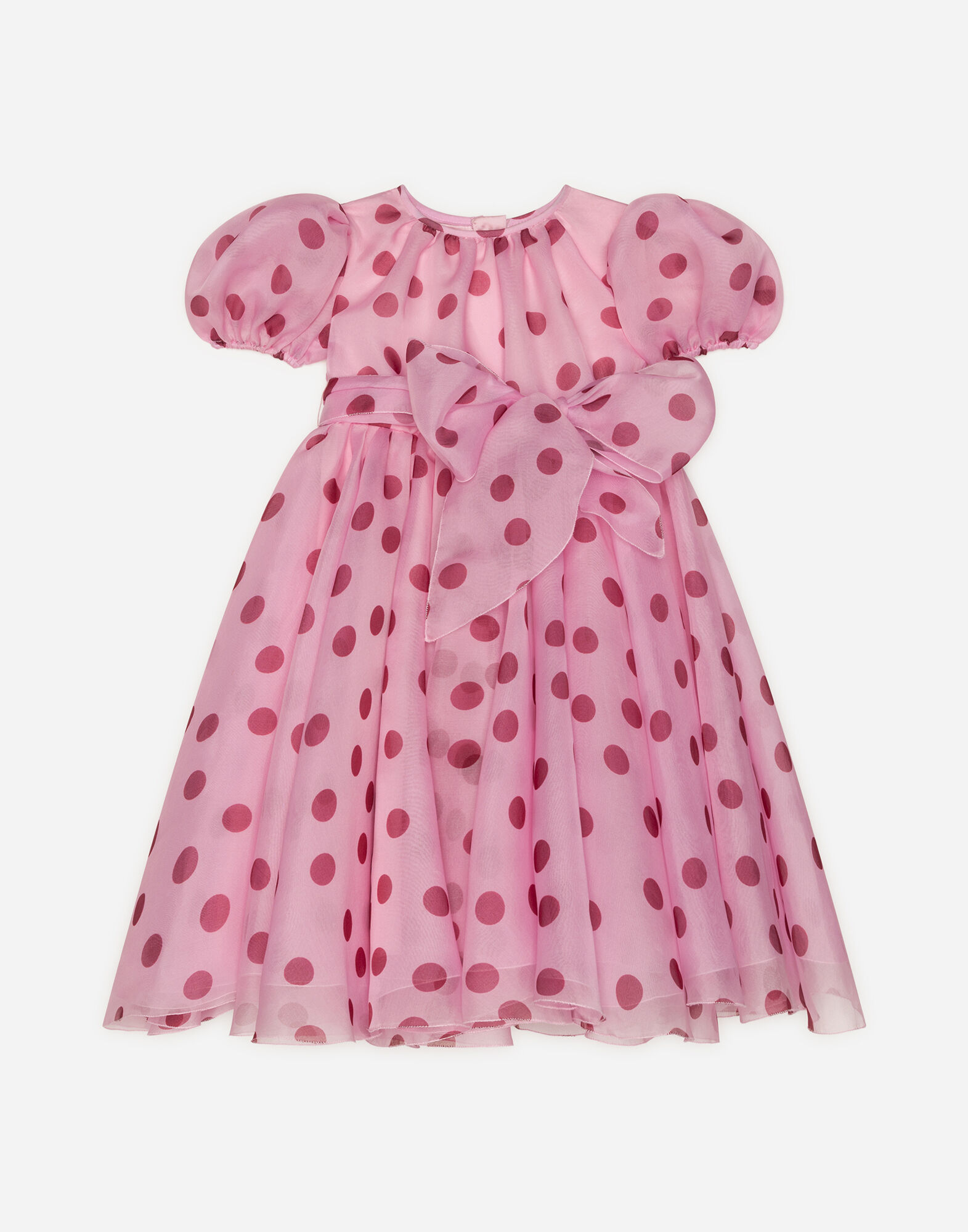Dress organza dot clearance