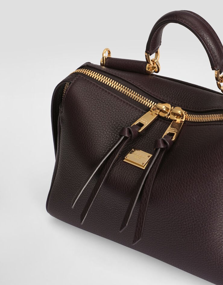 Dolce & Gabbana Vittoria handbag in calfskin Dolce & Gabbana Vittoria handbag in calfskin Bordeaux BB7939A0841