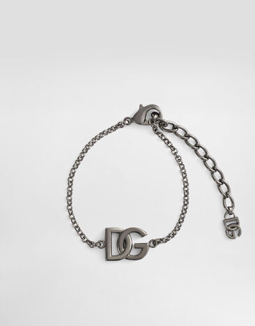 Dolce & Gabbana Pulsera con logotipo DG Rojo WBR5M1W1111