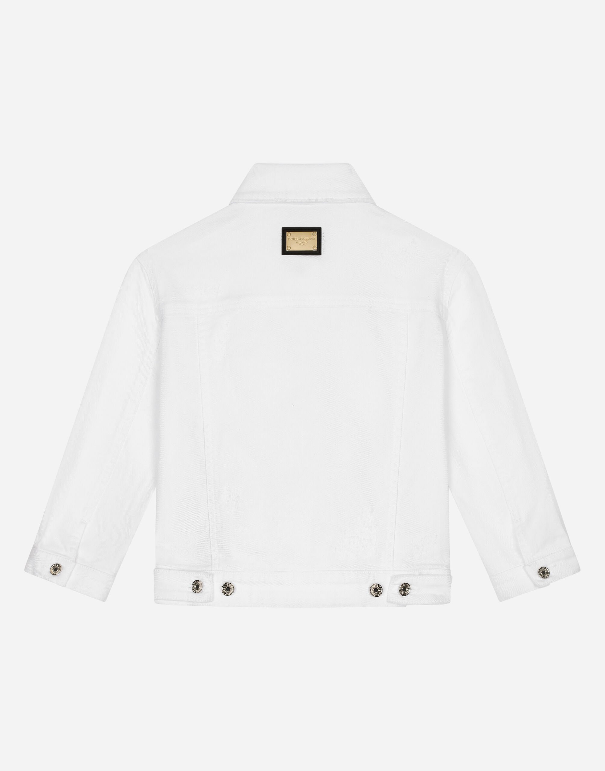 Dolce gabbana white top jacket