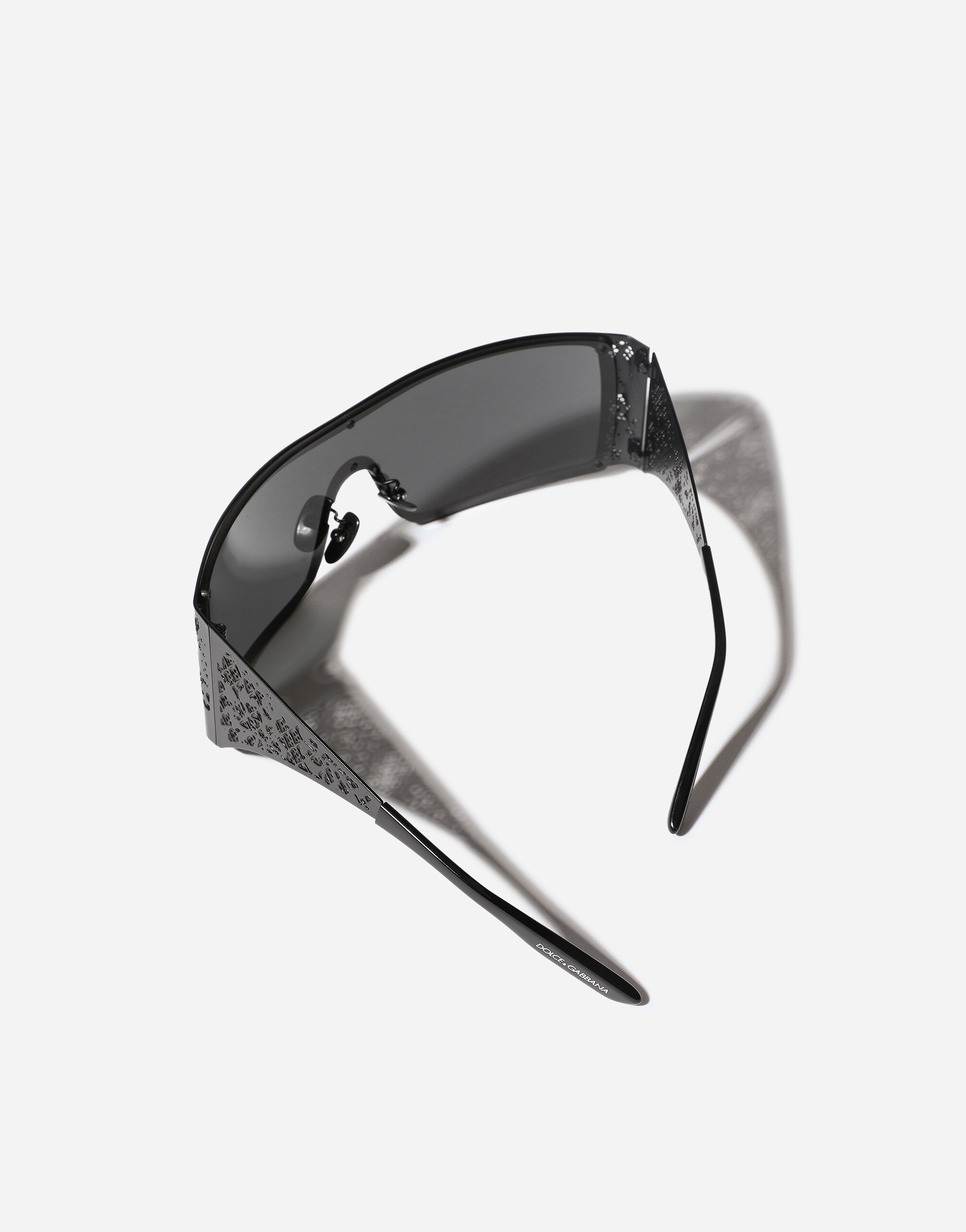 【DOLCE & GABBANA】Re-Edition シールドサングラス ブラックのウィメンズ シールド サングラス | Dolce&Gabbana®