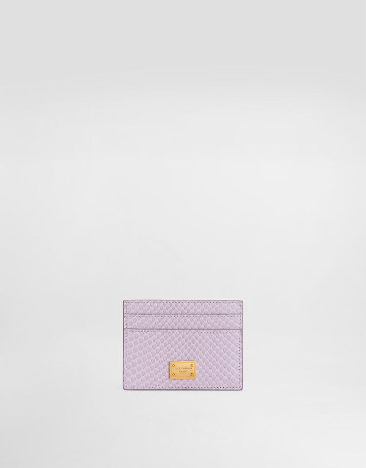 Dolce & Gabbana Python card holder Dolce & Gabbana Python card holder Lilac BI0330A2J57