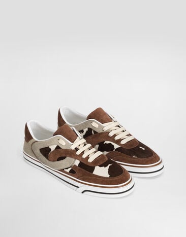 Dolce & Gabbana DG sailing sneakers in printed pony Multicolor CS2385A0135