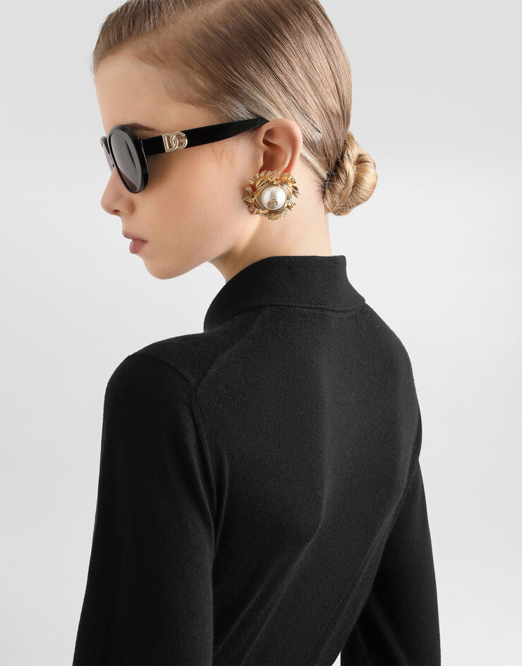 Dolce & Gabbana Cashmere pullover Black FXZ59TJBW24