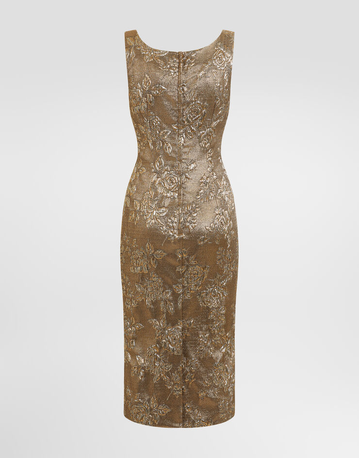 Dolce & Gabbana Lamé jacquard dress Dolce & Gabbana Lamé jacquard dress Gold F620NTFJUBP