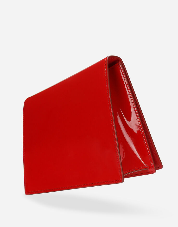 Dolce & Gabbana Patent leather DG Logo Bag crossbody bag Rosso BB7287A1471