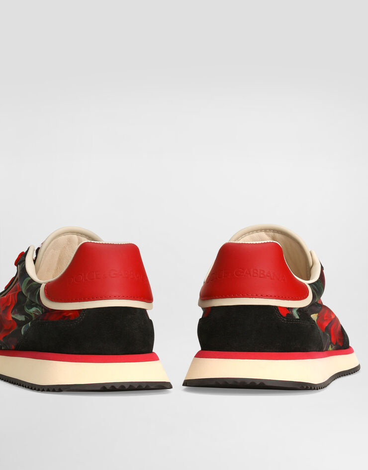 Dolce & Gabbana Sneaker DG Cushion in mix materiali Stampa CK2288A6N66