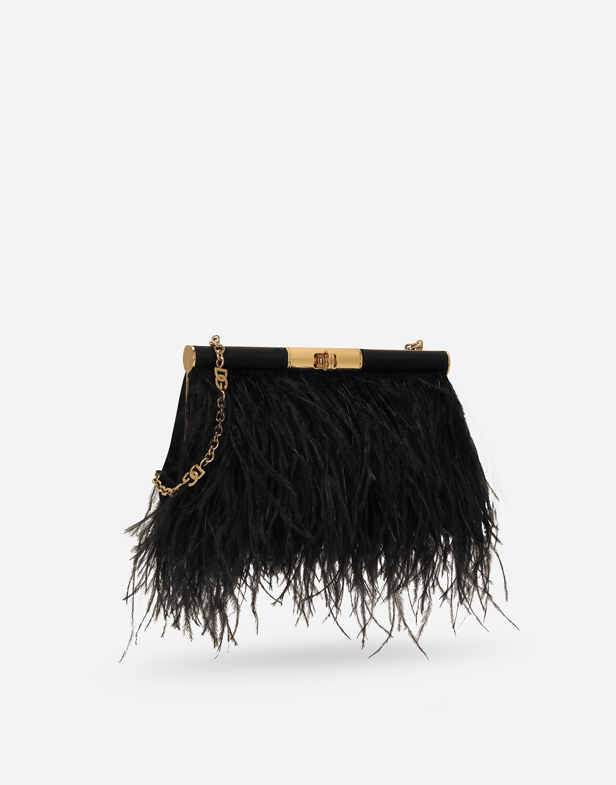 DOLCE&GABBANA Fur Leather Jacket Black 38 | PLAYFUL