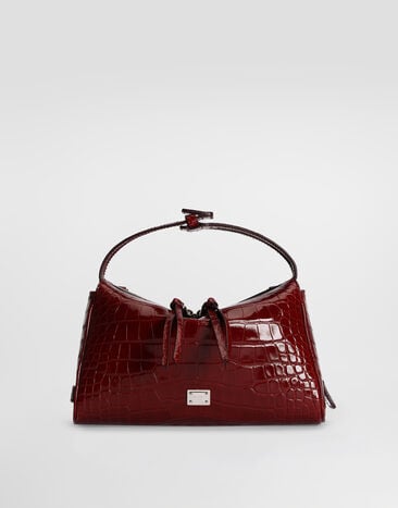 Dolce & Gabbana Bolso bandolera Vittoria en aligátor Dolce & Gabbana Bolso bandolera Vittoria en aligátor Red BM2049A2T69